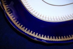 AYNSLEY HATFIELD COBALT #7024- SMALL SERVING PLATTER  11  1/2"   .....   http://jaapiesfinechinastore.com