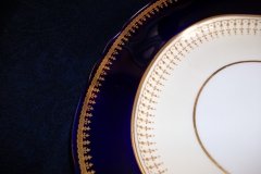 AYNSLEY HATFIELD COBALT #7024- SMALL SERVING PLATTER  11  1/2"   .....   http://jaapiesfinechinastore.com