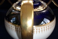 AYNSLEY HATFIELD COBALT #7024- TEA POT   .....   http://jaapiesfinechinastore.com