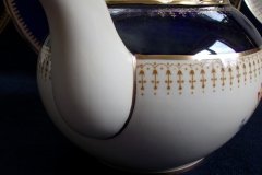 AYNSLEY HATFIELD COBALT #7024- TEA POT   .....   http://jaapiesfinechinastore.com