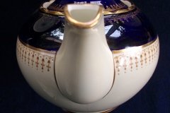 AYNSLEY HATFIELD COBALT #7024- TEA POT   .....   http://jaapiesfinechinastore.com