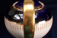 AYNSLEY HATFIELD COBALT #7024- TEA POT   .....   http://jaapiesfinechinastore.com