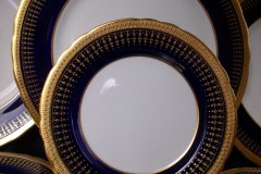 AYNSLEY HERTFORD COBALT 7081- BREAD & BUTTER PLATE  6.5" ..... https://jaapiesfinechinastore.com