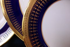 AYNSLEY HERTFORD COBALT 7081- BREAD & BUTTER PLATE  6.5" ..... https://jaapiesfinechinastore.com