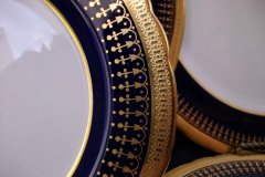 AYNSLEY HERTFORD COBALT 7081- BREAD & BUTTER PLATE  6.5" ..... https://jaapiesfinechinastore.com