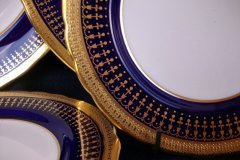 AYNSLEY HERTFORD COBALT 7081- BREAD & BUTTER PLATE  6.5" ..... https://jaapiesfinechinastore.com