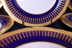 AYNSLEY HERTFORD COBALT 7081- BREAD & BUTTER PLATE  6.5" ..... https://jaapiesfinechinastore.com