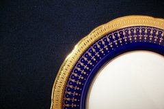 AYNSLEY HERTFORD COBALT 7081- BREAD & BUTTER PLATE  6.5" ..... https://jaapiesfinechinastore.com
