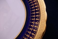 AYNSLEY HERTFORD COBALT 7081- BREAD & BUTTER PLATE  6.5" ..... https://jaapiesfinechinastore.com