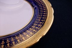 AYNSLEY HERTFORD COBALT 7081- BREAD & BUTTER PLATE  6.5" ..... https://jaapiesfinechinastore.com