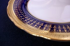 AYNSLEY HERTFORD COBALT 7081- BREAD & BUTTER PLATE  6.5" ..... https://jaapiesfinechinastore.com