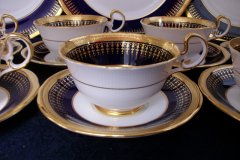 AYNSLEY HERTFORD COBALT 7081- CUP  AND SAUCER ..... https://jaapiesfinechinastore.com