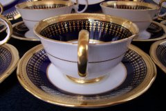 AYNSLEY HERTFORD COBALT 7081- CUP  AND SAUCER ..... https://jaapiesfinechinastore.com