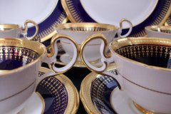 AYNSLEY HERTFORD COBALT 7081- CUP  AND SAUCER ..... https://jaapiesfinechinastore.com