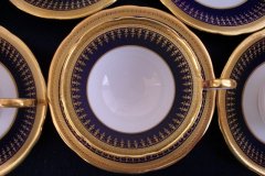 AYNSLEY HERTFORD COBALT 7081- CUP  AND SAUCER ..... https://jaapiesfinechinastore.com