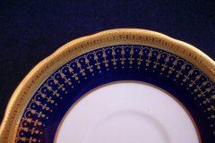 AYNSLEY HERTFORD COBALT 7081- CUP  AND SAUCER ..... https://jaapiesfinechinastore.com