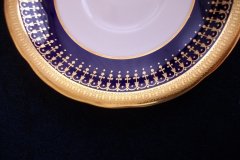AYNSLEY HERTFORD COBALT 7081- CUP  AND SAUCER ..... https://jaapiesfinechinastore.com