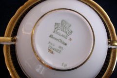 AYNSLEY HERTFORD COBALT 7081- SOUP BOWL AND  SAUCER ..... https://jaapiesfinechinastore.com