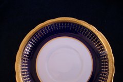 AYNSLEY HERTFORD COBALT 7081- SOUP BOWL AND  SAUCER ..... https://jaapiesfinechinastore.com