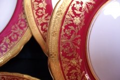 AYNSLEY KENILWORTH RED #7023- BREAD & BUTTER PLATE   .....   https://www.jaapiesfinecAVhinastore.com