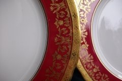 AYNSLEY KENILWORTH RED #7023- DINNER PLATE   .....   https://www.jaapiesfinecAVhinastore.com