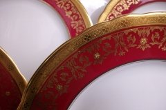 AYNSLEY KENILWORTH RED #7023- DINNER PLATE   .....   https://www.jaapiesfinecAVhinastore.com