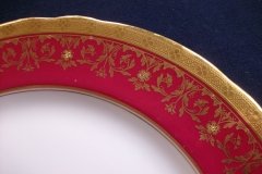 AYNSLEY KENILWORTH RED #7023- DINNER PLATE   .....   https://www.jaapiesfinecAVhinastore.com