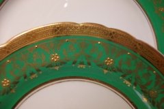 AYNSLEY KENILWORTH GREEN- BREAD & BUTTER PLATE  6  1/8"    .....   http://jaapiesfinechinastore.com