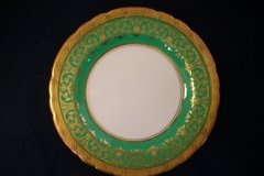 AYNSLEY KENILWORTH GREEN- BREAD & BUTTER PLATE  6  1/8"    .....   http://jaapiesfinechinastore.com