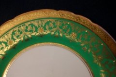 AYNSLEY KENILWORTH GREEN- BREAD & BUTTER PLATE  6  1/8"    .....   http://jaapiesfinechinastore.com