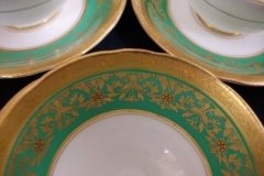 AYNSLEY KENILWORTH GREEN- CUP & SAUCER    .....   http://jaapiesfinechinastore.com
