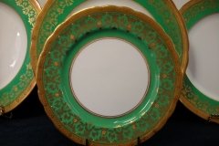 AYNSLEY KENILWORTH GREEN- DESSERT PIE PLATE  7  1/8"    .....   http://jaapiesfinechinastore.com