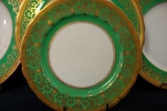 AYNSLEY KENILWORTH GREEN- DESSERT PIE PLATE  7  1/8"    .....   http://jaapiesfinechinastore.com