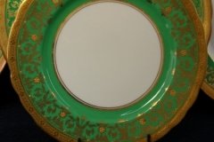 AYNSLEY KENILWORTH GREEN- DESSERT PIE PLATE  7  1/8"    .....   http://jaapiesfinechinastore.com