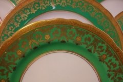 AYNSLEY KENILWORTH GREEN- DESSERT PIE PLATE  7  1/8"    .....   http://jaapiesfinechinastore.com
