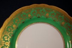 AYNSLEY KENILWORTH GREEN- DESSERT PIE PLATE  7  1/8"    .....   http://jaapiesfinechinastore.com