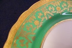 AYNSLEY KENILWORTH GREEN- DESSERT PIE PLATE  7  1/8"    .....   http://jaapiesfinechinastore.com