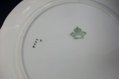 AYNSLEY KENILWORTH GREEN- DESSERT PIE PLATE  7  1/8"    .....   http://jaapiesfinechinastore.com