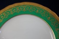 AYNSLEY KENILWORTH GREEN- DINNER PLATE  ..... http://jaapiesfinechinastore.com