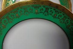 AYNSLEY KENILWORTH GREEN- DINNER PLATE  ..... http://jaapiesfinechinastore.com
