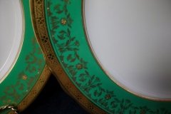 AYNSLEY KENILWORTH GREEN- DINNER PLATE  ..... http://jaapiesfinechinastore.com
