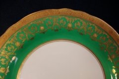 AYNSLEY KENILWORTH GREEN- SALAD PLATE  8 1/8"     .....   http://jaapiesfinechinastore.com
