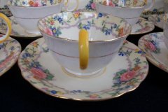 AYNSLEY MELROSE 7259-  CUP & SAUCER   .....   https://jaapiesfinechinastore.com