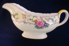 AYNSLEY MELROSE 7259-GRAVY BOAT & SAUCERL   .....    https://jaapiesfinechinastore.com