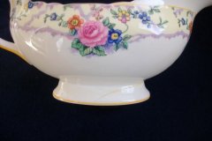 AYNSLEY MELROSE 7259-GRAVY BOAT & SAUCERL   .....    https://jaapiesfinechinastore.com