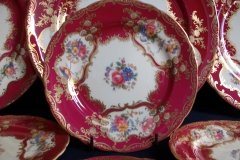 AYNSLEY PARAMOUNT MARONE  #7700-  BREAD & BUTTER PLATE   .....   http://jaapiesfinechinastore.com