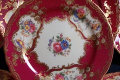 AYNSLEY PARAMOUNT MARONE  #7700-  BREAD & BUTTER PLATE   .....   http://jaapiesfinechinastore.com