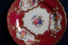 AYNSLEY PARAMOUNT MARONE  #7700-  BREAD & BUTTER PLATE   .....   http://jaapiesfinechinastore.com