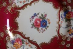 AYNSLEY PARAMOUNT MARONE  #7700-  BREAD & BUTTER PLATE   .....   http://jaapiesfinechinastore.com