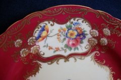AYNSLEY PARAMOUNT MARONE  #7700-  BREAD & BUTTER PLATE   .....   http://jaapiesfinechinastore.com